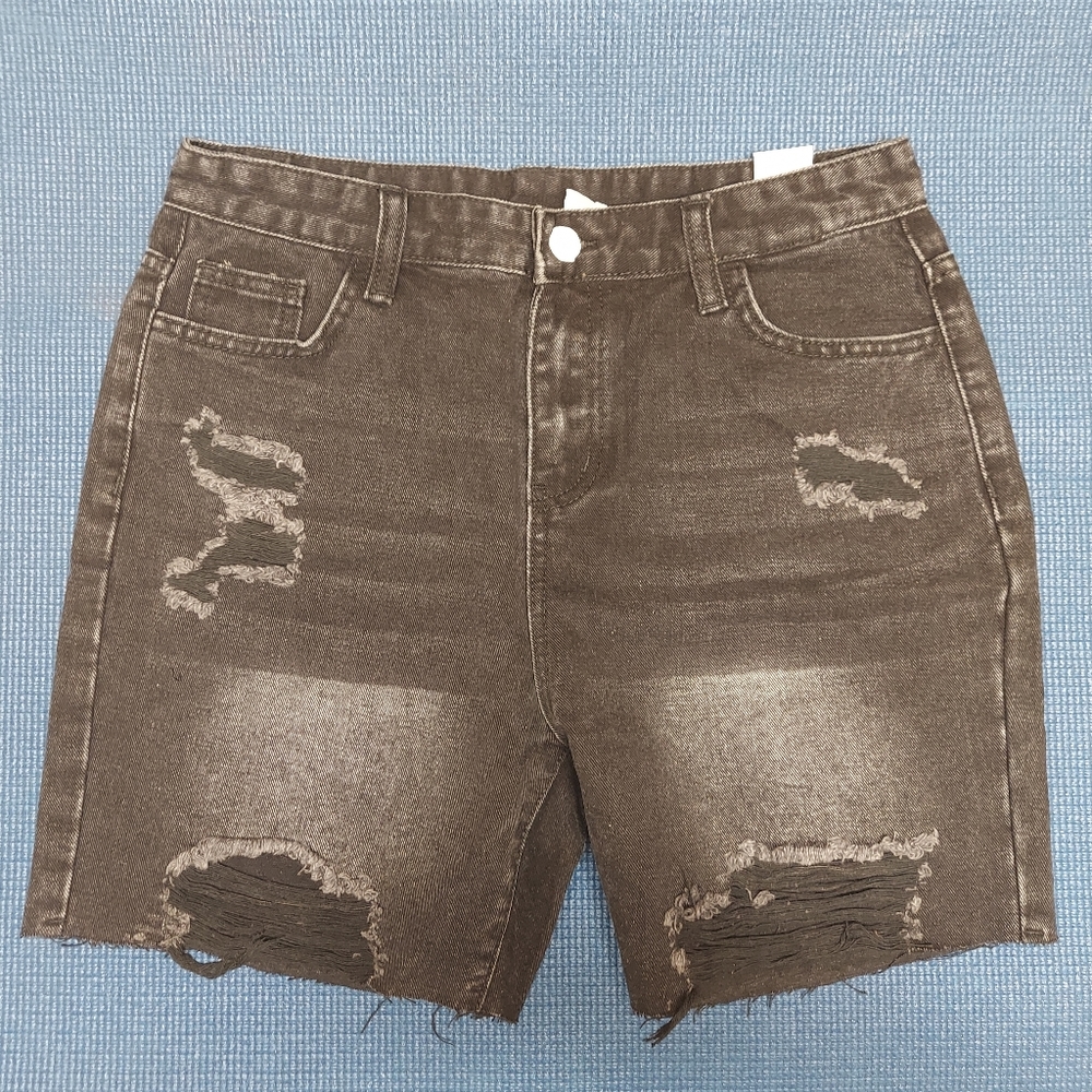 NWOT Shein stretch denim shorts sz 13-14 yrs